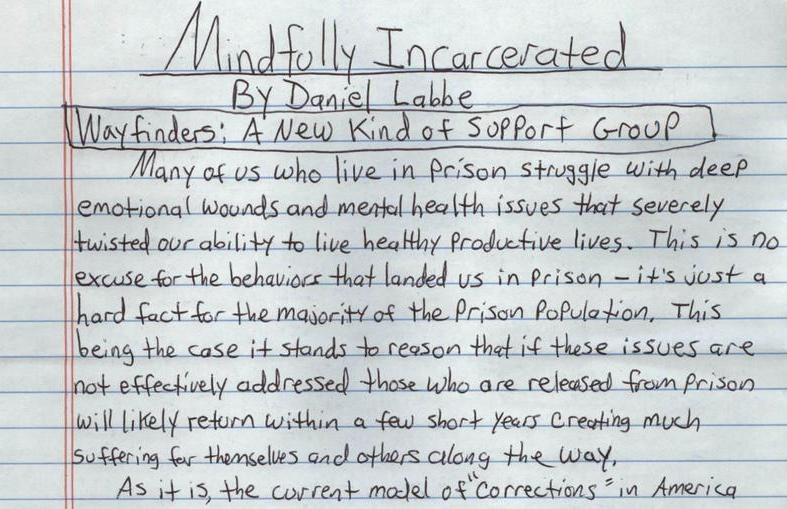 Mindfully Incarcerated