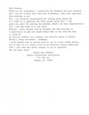 Response to Claudia