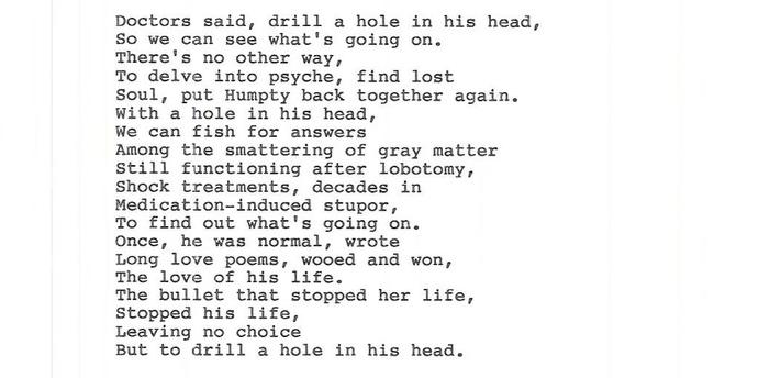 A Hole in his Head