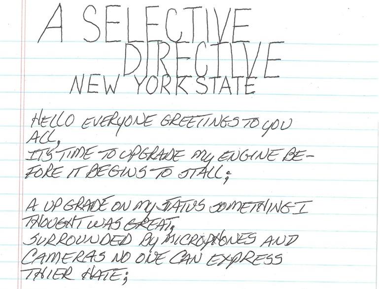 A Selective Directive New York state