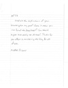 Comment Response