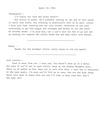 Comment Response