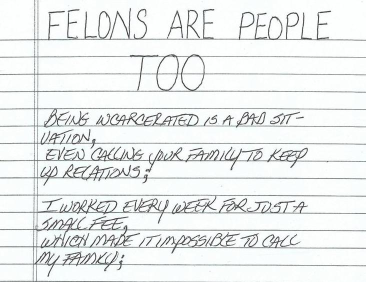 Felons are People Too