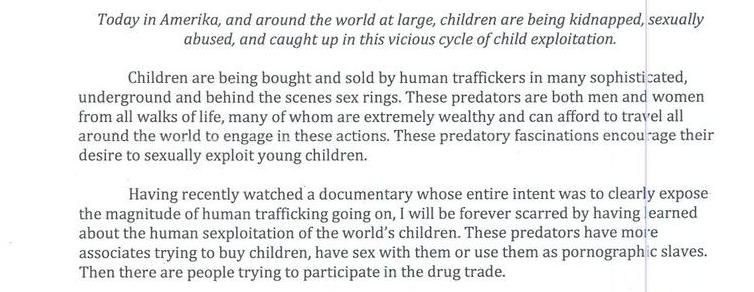 Human Trafficking And The Sexploitation Of The World's Youth Population
