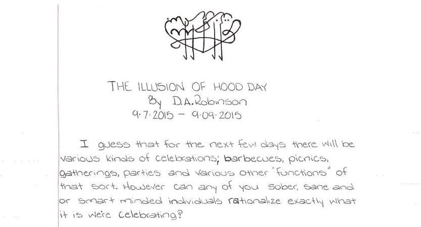 The Illusion of Hood Day