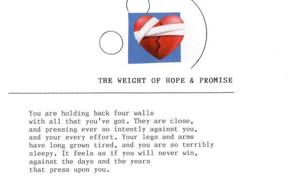 The Weight of Hope & Promise
