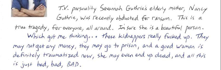 I Don't Mean To Callous, but....