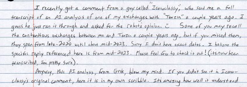 What The Robots Thought Of My Rebuttal 