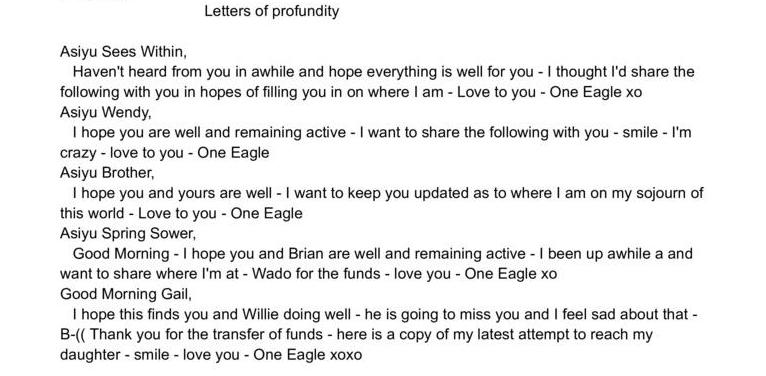 Letters of profundity