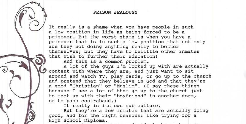Prison Jealousy