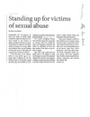 Standing Up for Victims of Sexual Violence