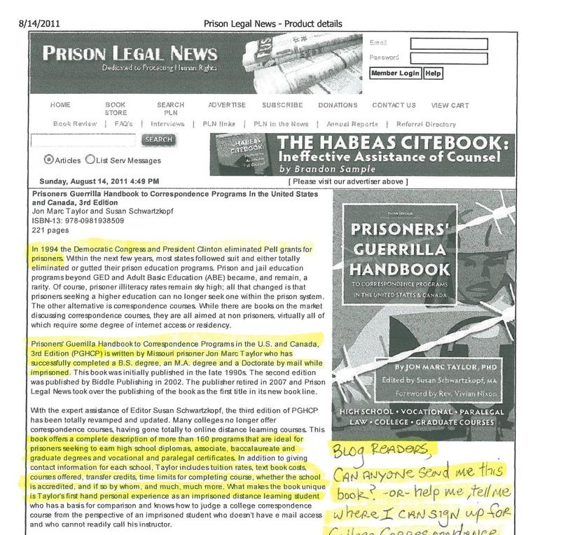 Prison legal News