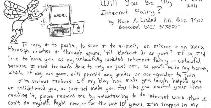 Will You Be My Internet Fairy?