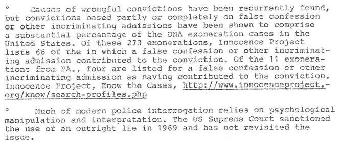 2011 Joint State Government Commission On Wrongful Convictions