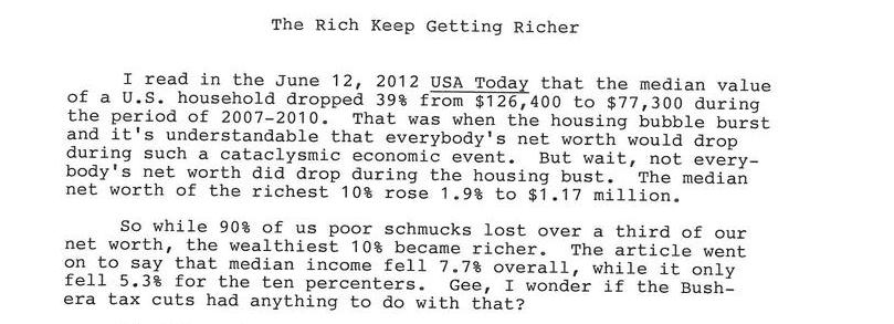 The Rich Keep Getting Richer