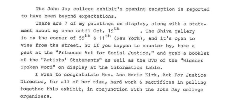 The John Jay College Exhibit
