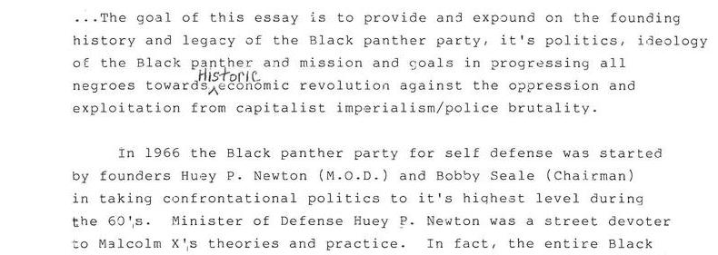 The Original Black Panther Party