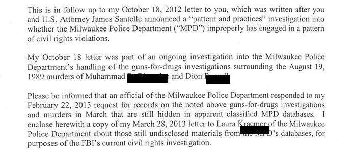 Pattern Of Civil Rights Abuses By Milwaukee Police