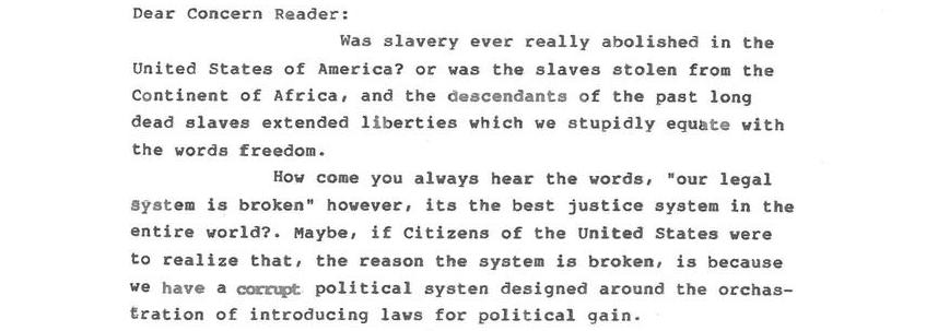 Re: Was Slavery Ever Abolished