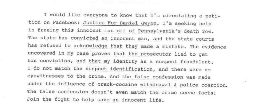 Justice for Daniel Gwynn