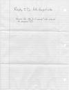 Comment Response