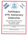 Pathfinders 67th Anniversary Celebration