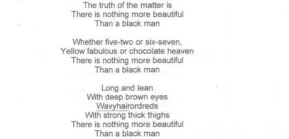 To Black Men- A Poem For You!
