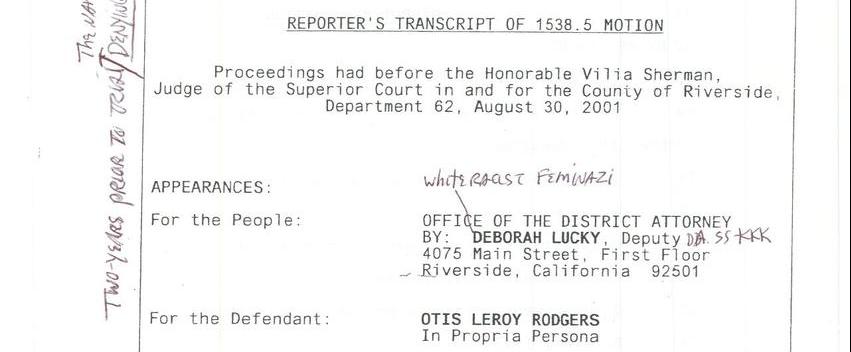People v. Otis Lee Rogers