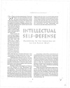 Intellectual Self-Defense