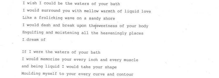 Waters Of Your Bath