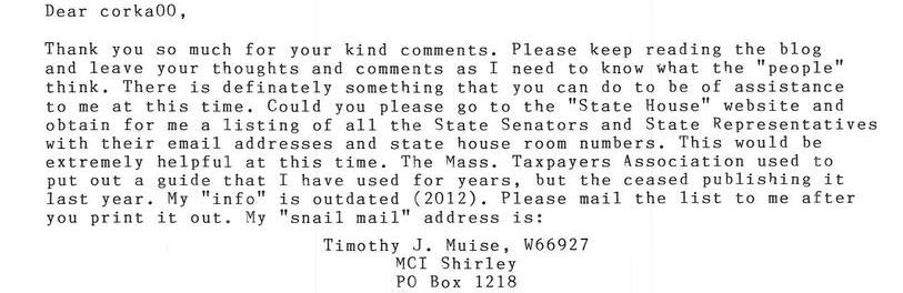 Comment Response