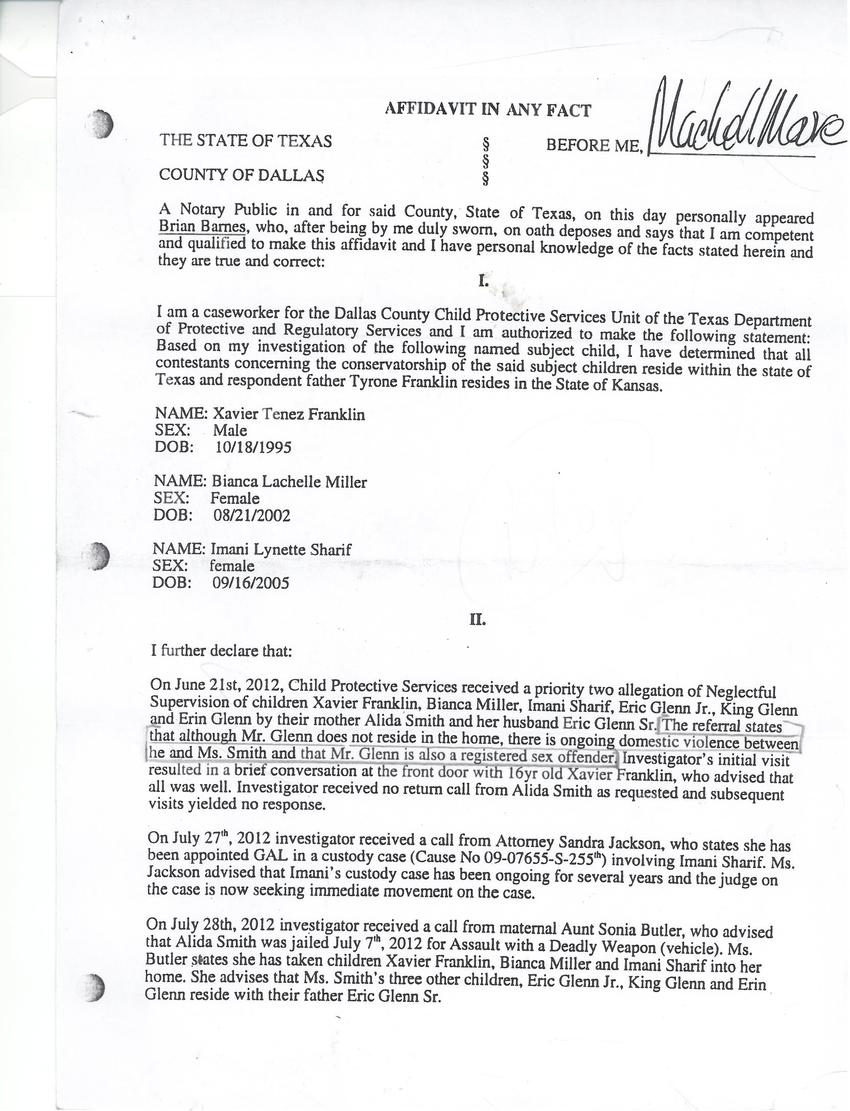 Scanned page