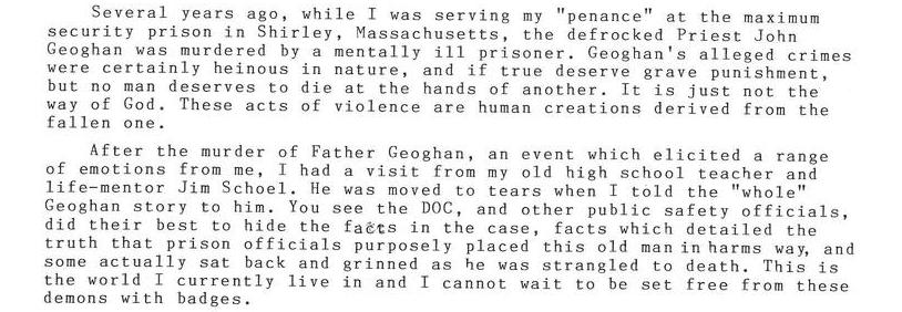 The Killing Of Father John Geoghan
