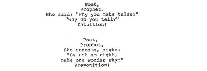 Poet Or Prophet