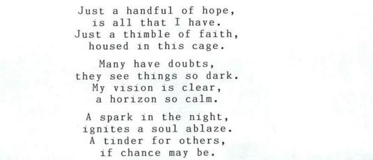 Handful Of Hope