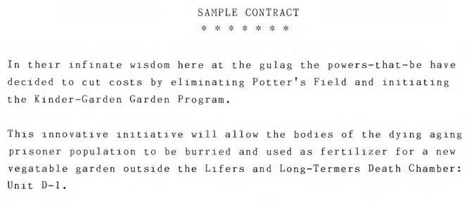 M.C.I. SHIRLEY "GARDEN AND FUNERAL PROGRAM"