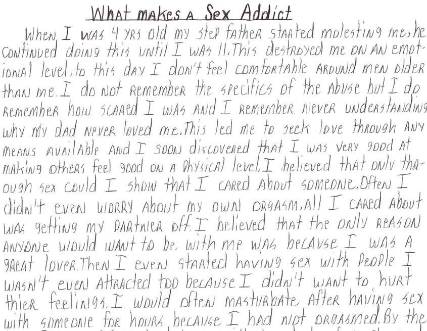 What Makes a Sex Addict