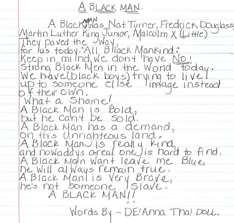 Black History Month (A Poem)