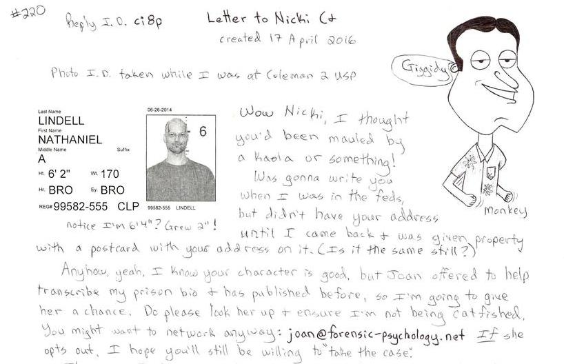 Letter to Nicki C