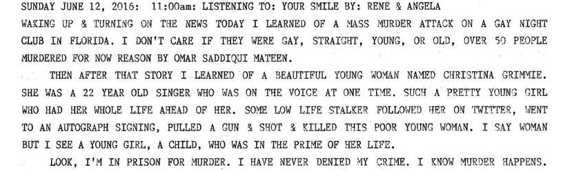 Love, Hate, Violence, Murder. When Is Enough Enough?
