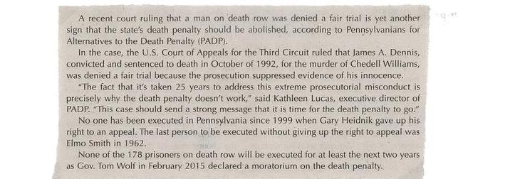 Court Ruling Proof Of Death-Penalty Reform Need