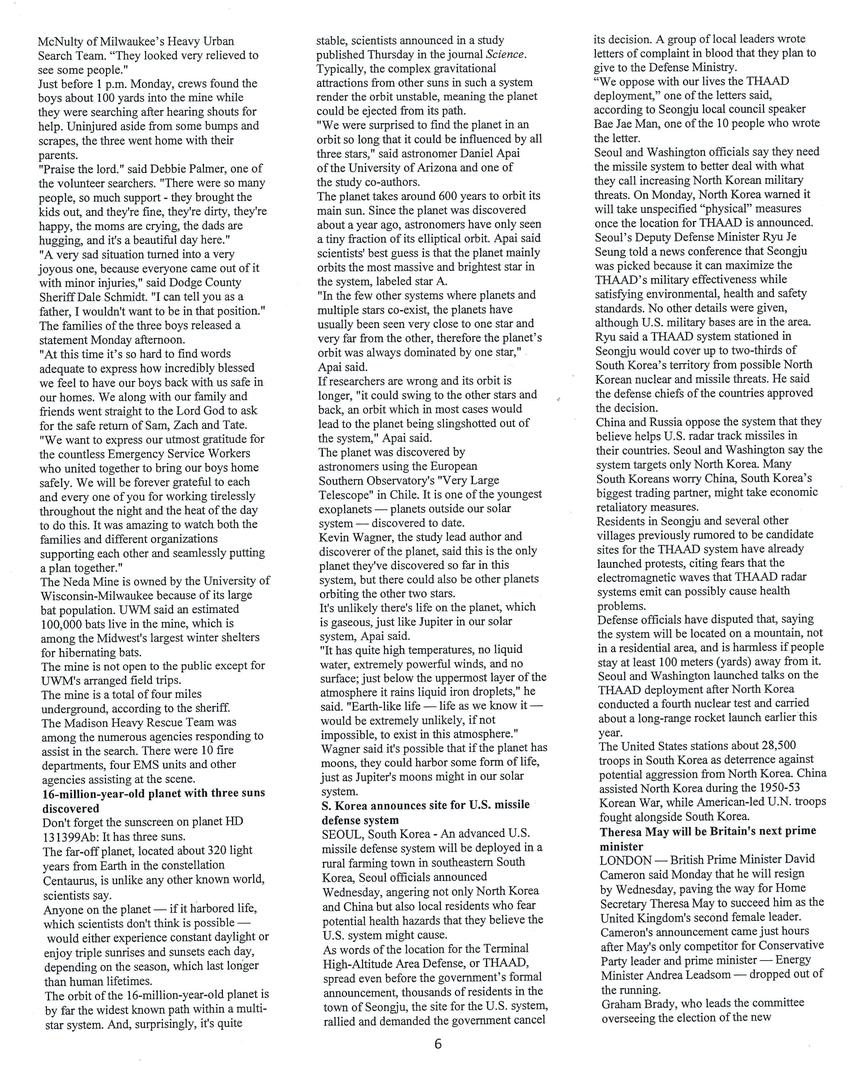 Scanned page