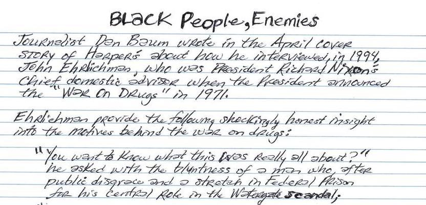 Black People, Enemies
