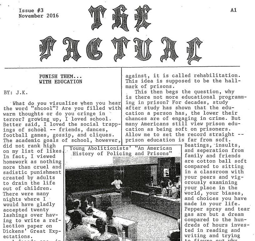 The Factual, Issue #3, November 2016