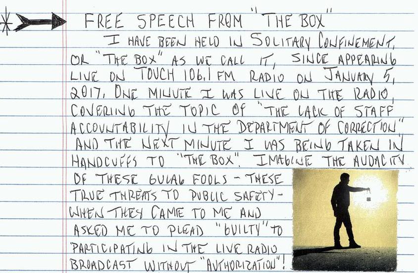 The Norfolk Chronicles: Free Speech From "The Box"