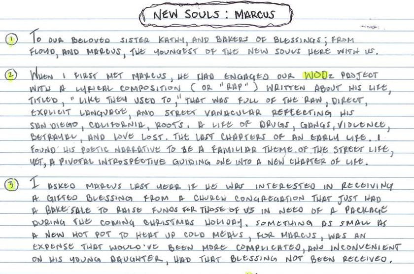 New Souls: Marcus
