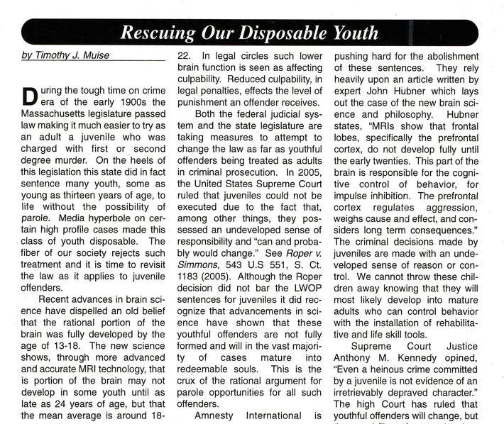Rescuing Our Disposable Youth