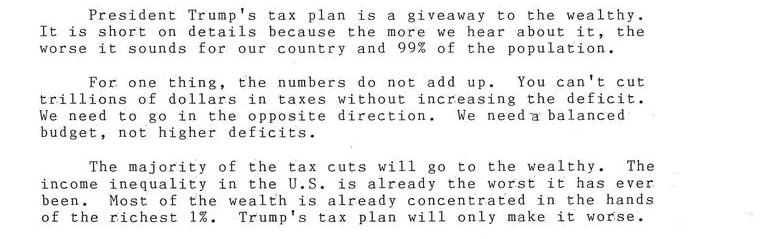 Trump's Tax Insanity