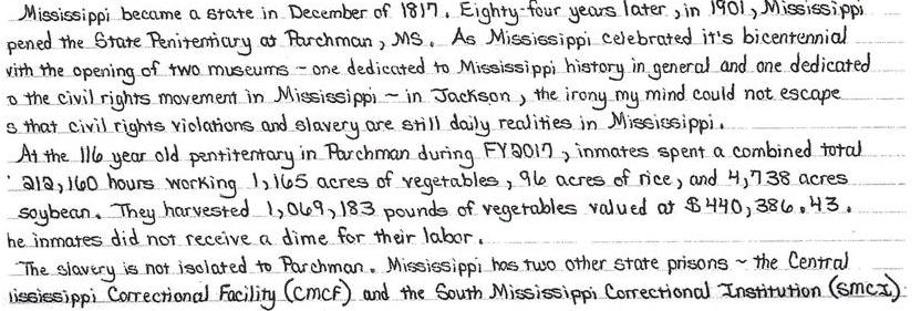 Mississippi Celebrates Bicentennial; Slavery Lives On