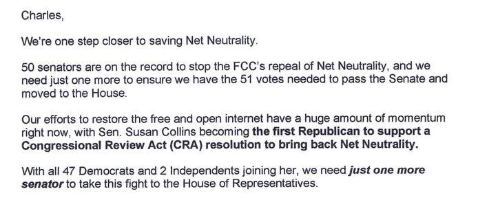 Net Neutrality Win is Possible